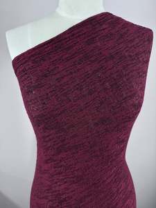 Knits: Textured Knit - Black Fig - 140cm