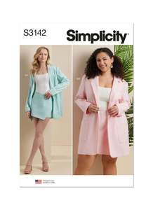 All: Pattern - Simplicity - 3142 - Misses’ and Women’s Blazer and Skorts