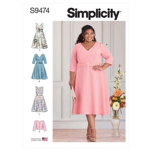 All: Pattern - Simplicity - S9474 - Women’s Dresses and Jacket