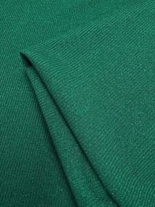 Italian Viscose Fabric: Viscose Rib Knit - verdant Green - 133cm
