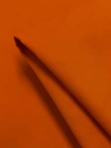 Cotton: Cotton Drill - Orange - 150cm