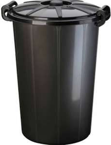 Round Rubbish Bin