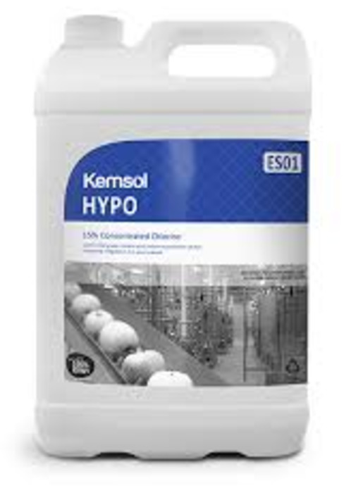 Detergent, Furniture, General Cleaners: Hypo Bleach Solution 15%