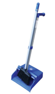 Brushes, Dusters, Floor Squeegees: Lobby Pan & Broom Set Gala - Hard