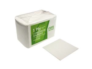 Toilet Paper Supplies: Serviettes Luncheon Environap White 1ply (3000)