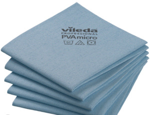 Vileda Pva Micro Cloth Blue