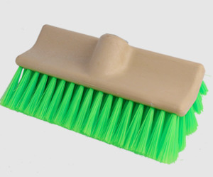 Dual Surface Wash Brush Green