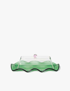 Everything Nice Butter Dish - Green