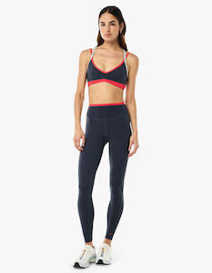 Online Exclusives: Vita Full Length Legging - Marine Blue/Strawberry Red