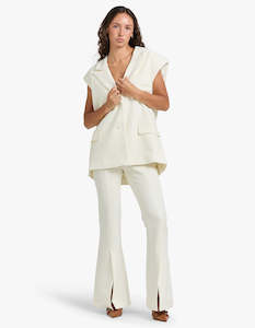 Acler: Padworth Vest - White