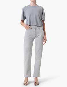 Agolde: 90s Pinch Waist High Rise Straight - Rain