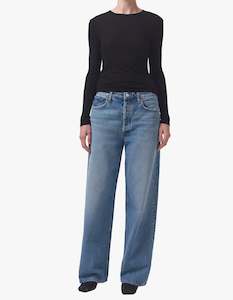 Agolde: Low Slung Puddle - Libertine