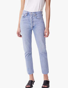 Agolde: Riley High Rise Straight Crop - Dimension