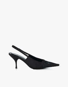 Alias Mae: Violet Heel - Black Grossgrain