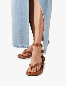 Alohas: Seneca Sandal - Colorblock Tan