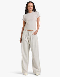 American Vintage: Womens T-Shirt - Mist Melange