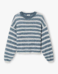 Womens Jumper Nenybay - Polar Melange Striped Tornado Melange