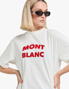 Araminta James: Mont Blanc Tee - Coconut