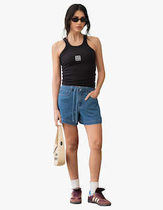 Araminta James: Monogram Tank - Noir