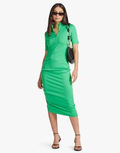004 Dress - Electric Green
