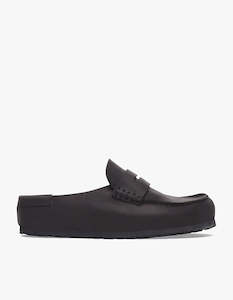Birkenstock: Naples Wrapped Oiled Leather - Black