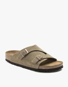 Birkenstock: Zurich Suede - Taupe