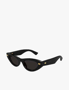 Bottega Veneta Eyewear: BV1350S Sunglasses - Black
