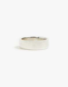 Cameron Studio: Type 006 Flat Ring - Sterling Silver