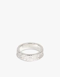 Cameron Studio: Type 004 Crumpled Ring - 925 Sterling Silver