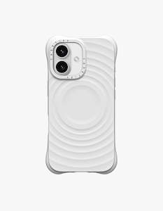 Iphone 16 Ripple Case - White