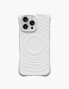 Casetify: Iphone 16 Pro Max Ripple Case - White