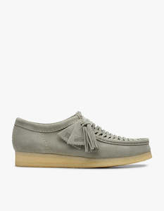 Clarks: Mens Wallabee Weave - Sage Suede