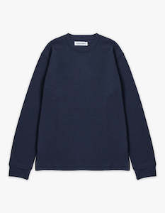 Drake Street: Prescott Waffle - Navy