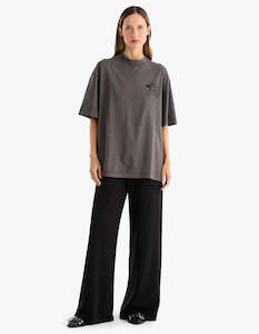 Ena Pelly: Lucky Tee - Faded Black