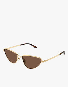 Gucci Eyewear: GG1879S Sunglasses - Gold
