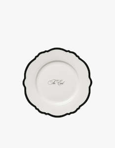 In The Roundhouse: The End Wave Side Plate Set - Black/White