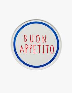 In The Roundhouse: Buon Appetito Plate - White