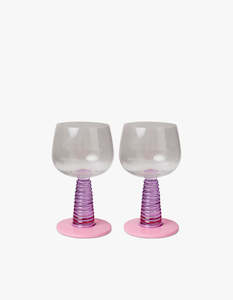 Sardinia Stalk Wine Glass 2 Pack Set - Sardinia