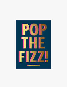 Lettuce: Pop The Fizz Card - Navy