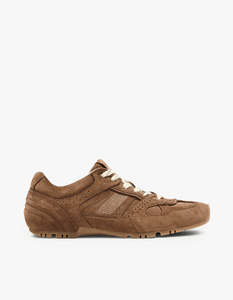 Tb.56 Suede Leather Sneakers - Brown