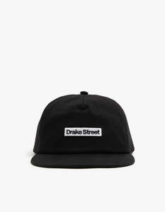 Drake Street: Crossman Cap - Black