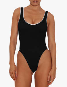 Hunza G: Faye Swimsuit - Black