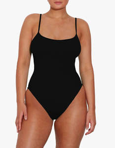 Hunza G: Pamela Swimsuit - Black