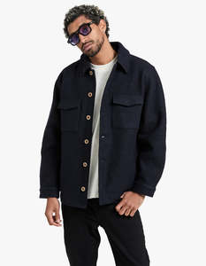 Wool Jacket - Dark Blue