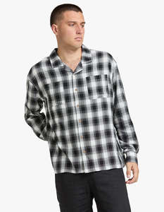 Lightweight Long Sleeve Shirt - Black Multi