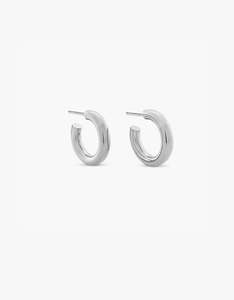 Little Chubbies Hoops - Sterling Silver