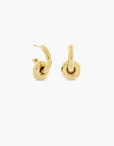 Hermione Hoop Earrings - Gold Vermeil