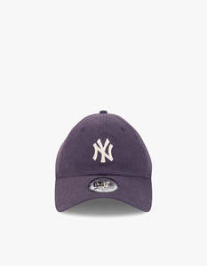 New York Yankees Canvas Chainstitch Casual Classic Cap - Navy