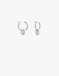 Saint Valentine: Miro Hoops - Silver