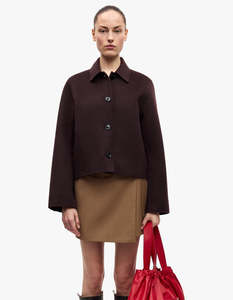 Samsoe Samsoe: Saholly Jacket 15772 - Black Coffee